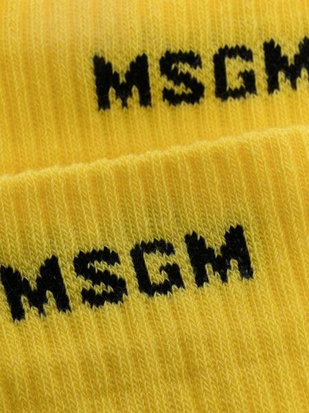 трикотажные носки с логотипом MSGM 161560267983