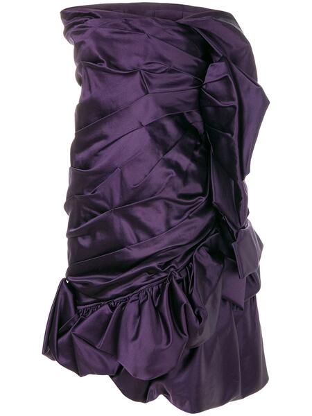 коктейльное платье 1990-х годов с драпировкой Christian Lacroix Pre-Owned 12799685636363633263
