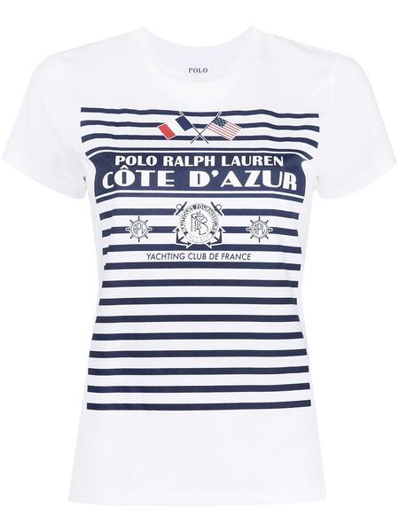 футболка с логотипом Polo Ralph Lauren 1631162177