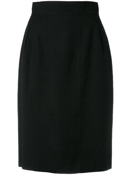 классическая юбка-карандаш Chanel Pre-Owned 119401045156