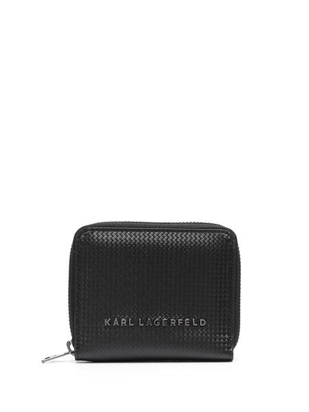 плетеный кошелек с логотипом Lagerfeld 16434371636363633263