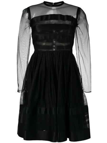 приталенное платье с расклешенным подолом 1990-х годов Chanel Pre-Owned 135759315156