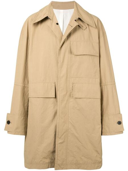 однобортное пальто Wooyoungmi 156010095254