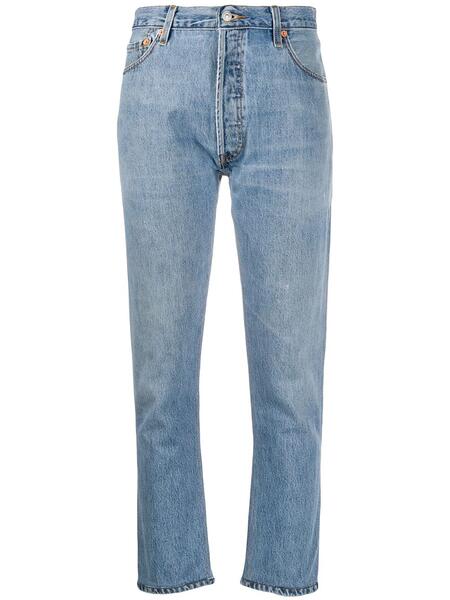 укороченные джинсы с завышенной талией Re/Done 145987505148