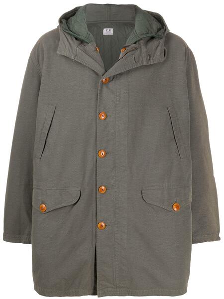 пальто 1990-х годов с капюшоном C.P. Company Pre-Owned 155085605256