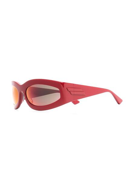 солнцезащитные очки в овальной оправе Bottega Veneta 16371908636363633263