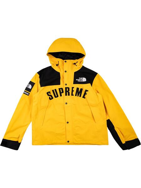 north face supreme arc logo