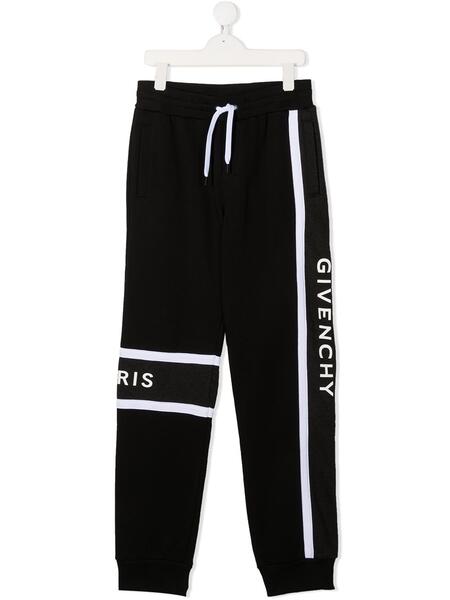спортивные брюки с логотипом Givenchy Kids 156268134952