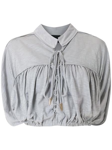 блузка Suleima с завязками Andrea Bogosian 1570459571