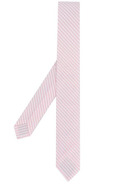 полосатый галстук из сирсакера Thom Browne 14271151636363633263