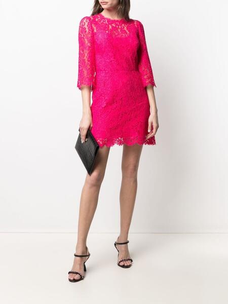 кружевное коктейльное платье Dolce&Gabbana 164722695254