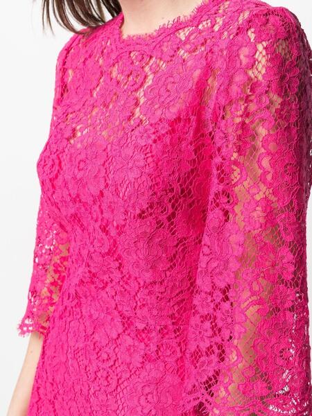 кружевное коктейльное платье Dolce&Gabbana 164722695254