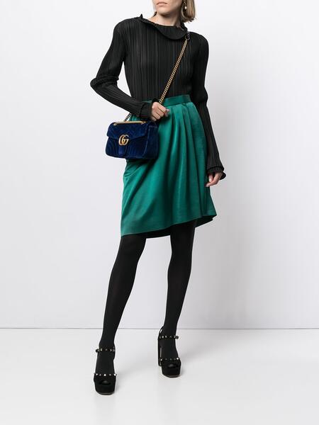 юбка со сборками Yves Saint Laurent Pre-Owned 1631053183