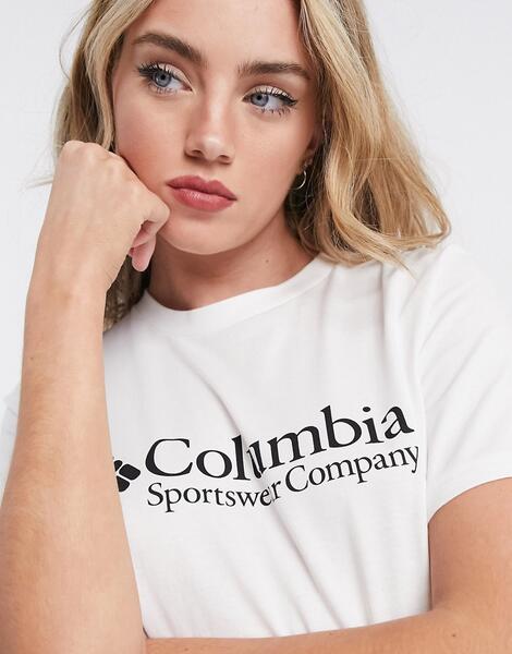 Белая футболка -Белый Columbia 10433946