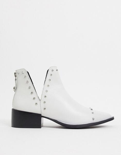 Белые ботинки -Белый Steve Madden 9861716