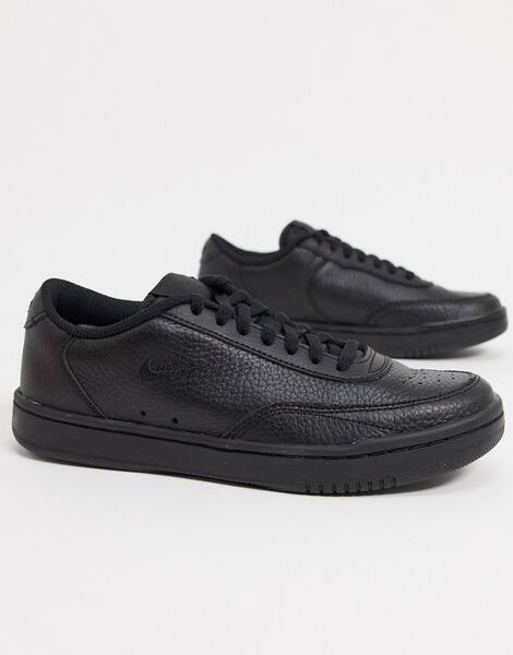 Черные кеды Court Vintage-Черный Nike 9826016