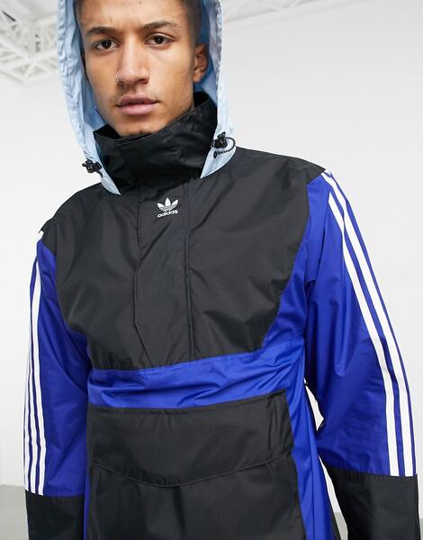 Синяя лыжная куртка-анорак 10k-Голубой adidas Snowboarding 11004096