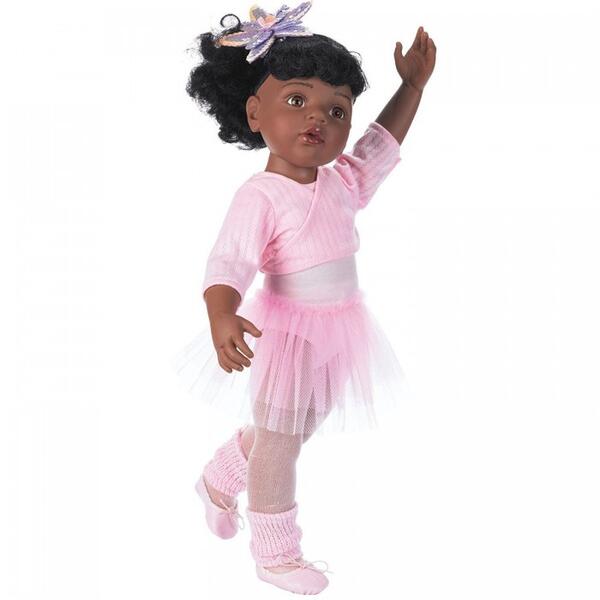 Кукла Ханна Балерина афро-американка 50 см GOTZ 821733