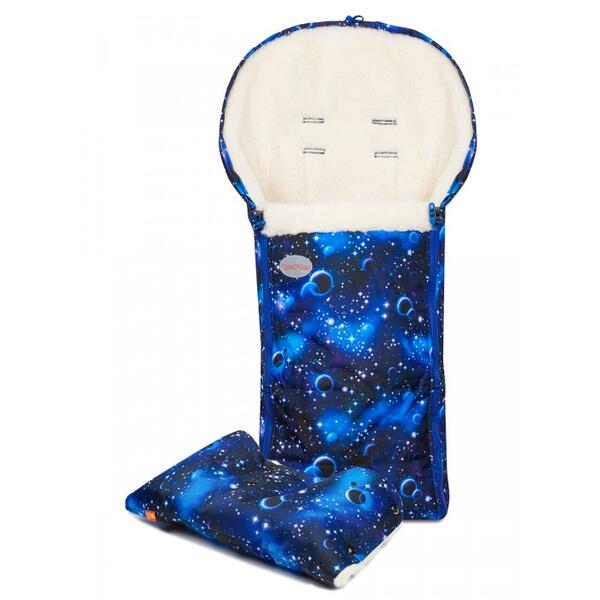 Комплект зимний: конверт для новорожденного и муфта на коляску Frost Галактика Чудо-чадо 1038476