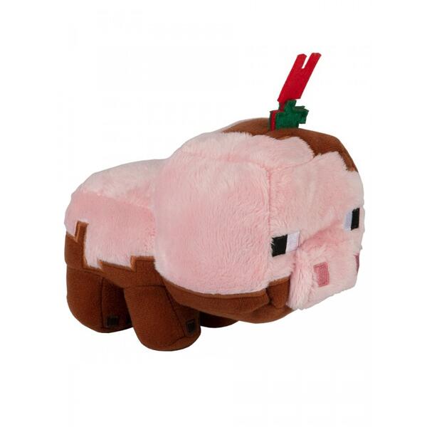 Мягкая игрушка Earth Happy Explorer Muddy Pig Свинья 12 см Minecraft 1006004