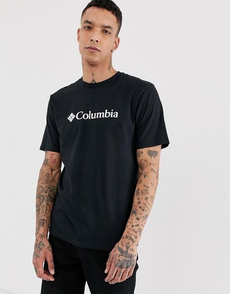 Черная футболка с логотипом CSC-Черный Columbia 8167603
