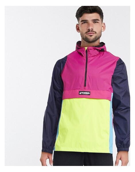 Куртка с цветными вставками -Розовый Huf 9825193