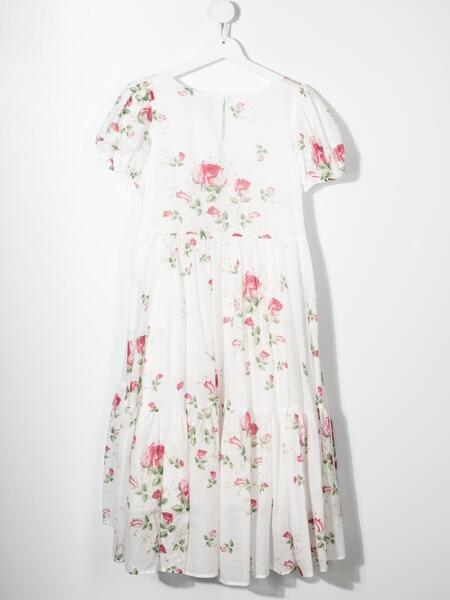 ярусное платье с цветочным принтом Monnalisa 1650730583