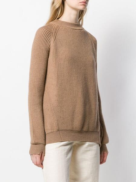 трикотажный свитер в рубчик STEFANO MORTARI 143169195252