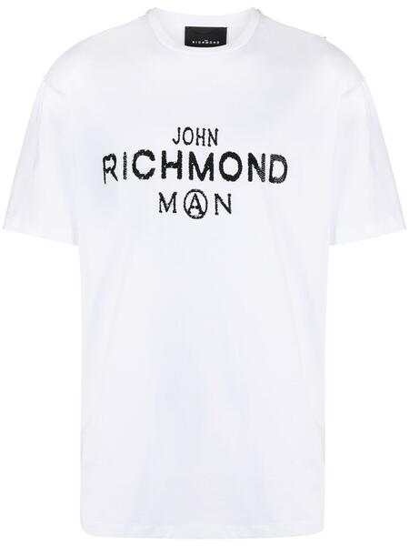 футболка с логотипом John Richmond 1624903688888876
