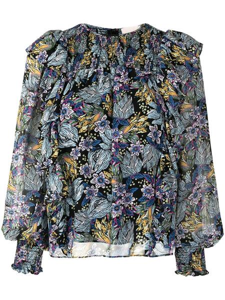 блузка Harriet с цветочным принтом CINQ À SEPT 1638921976