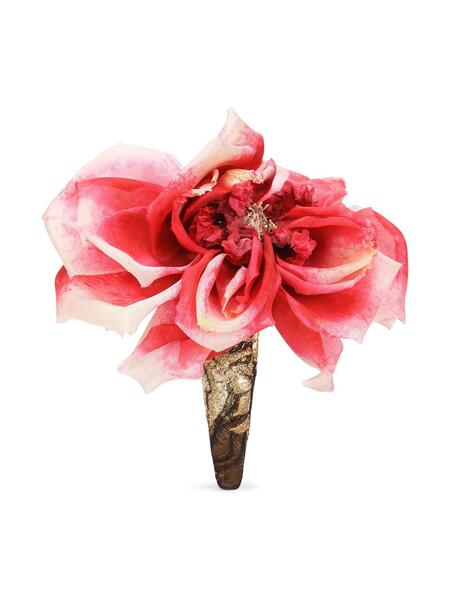 жаккардовый ободок с цветочной отделкой Dolce&Gabbana 16158312636363633263