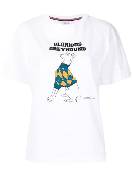 футболка Glorious Greyhound из органического хлопка PS Paul Smith 1653649783
