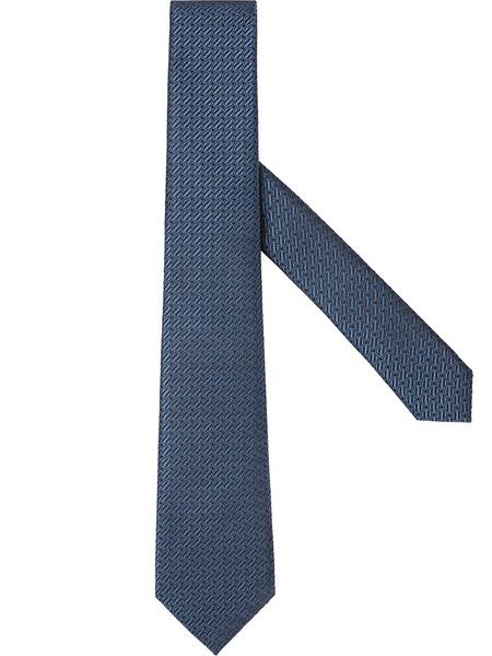 галстук с вышивкой Ermenegildo Zegna 16130500636363633263