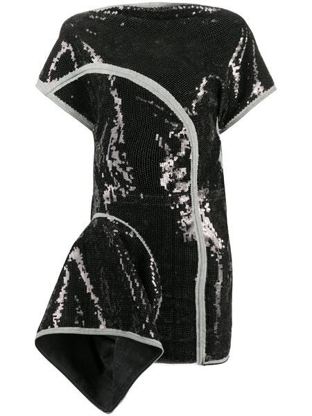 джинсовое платье с пайетками и V-образным вырезом на спине Rick Owens 159745965248