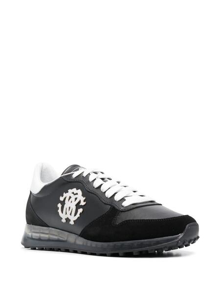 кроссовки с нашивкой-логотипом Roberto Cavalli 165801715252