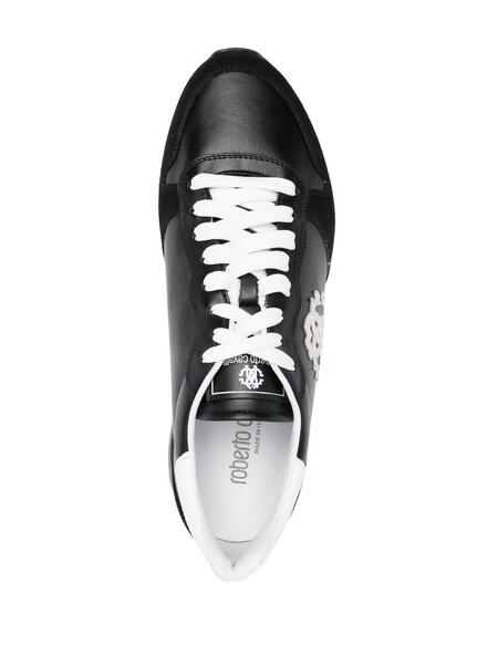 кроссовки с нашивкой-логотипом Roberto Cavalli 165801715252
