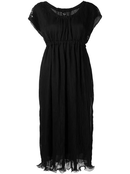платье миди с U-образным вырезом и короткими рукавами Giorgio Armani 165869605250