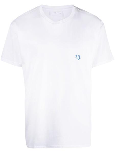 футболка с короткими рукавами и логотипом LOW BRAND 1669809749