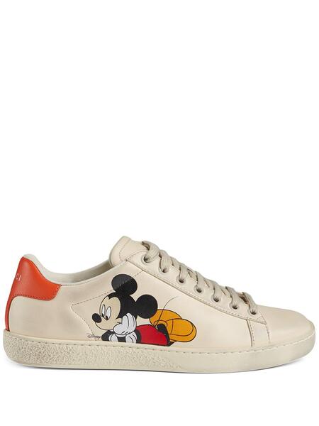 кроссовки Mickey Mouse из коллаборации с Disney Gucci 1501076651554653