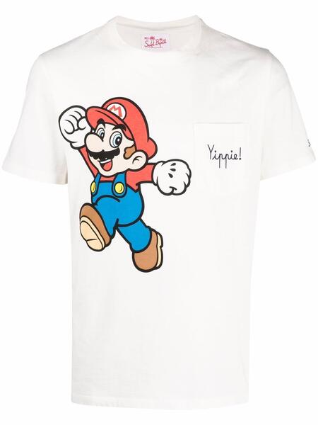 футболка Austin с принтом Super Mario MC2 SAINT BARTH 1670789076