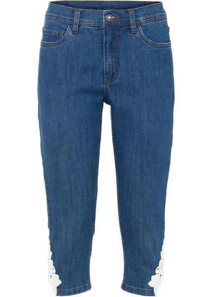 Капри джинсовые bonprix 267140321