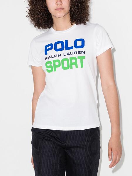 футболка с круглым вырезом и логотипом Polo Ralph Lauren 159045198883