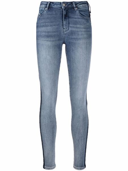 джинсы скинни с логотипом на лампасах Lagerfeld 167007645057