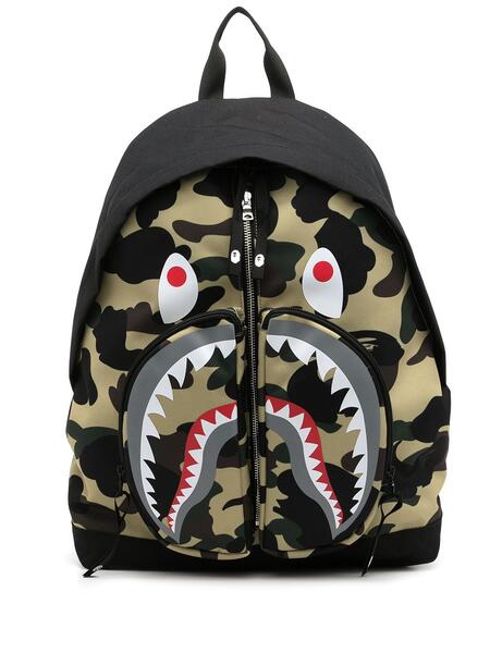 рюкзак Shark с камуфляжным принтом A BATHING APE® 16853580636363633263