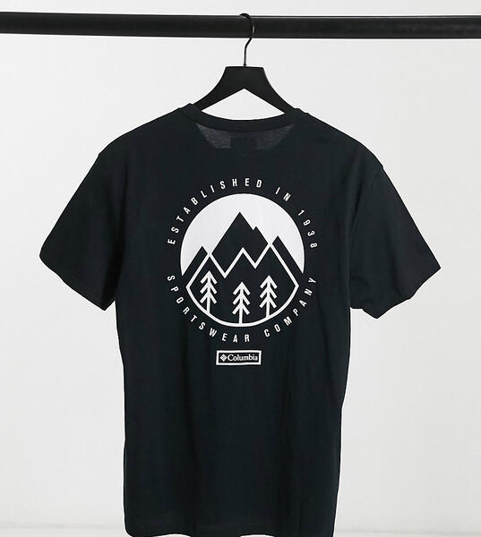 Черная футболка с логотипом на спине Tillamook – эксклюзивно для ASOS-Черный Columbia 11380118