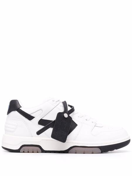 OUT OF OFFICE CALF LEATHER WHITE BLACK OFF-WHITE 168637945249