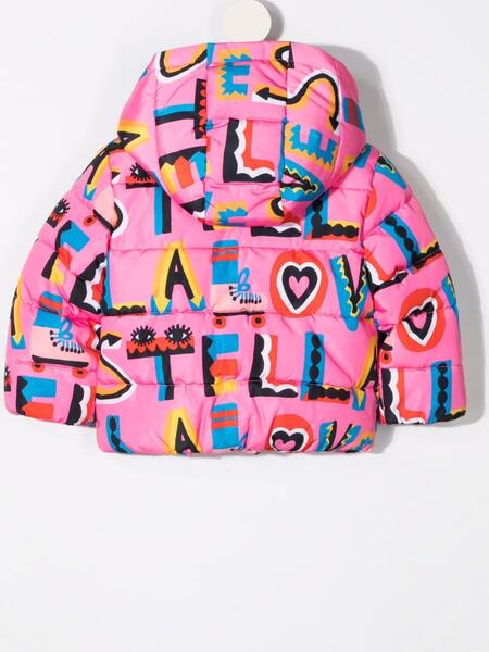 пуховик с принтом Stella Loves STELLA MCCARTNEY KIDS 16486307573263636346