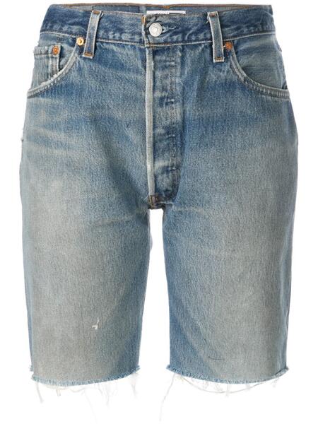 джинсовые шорты по колено Re/Done 138600895056