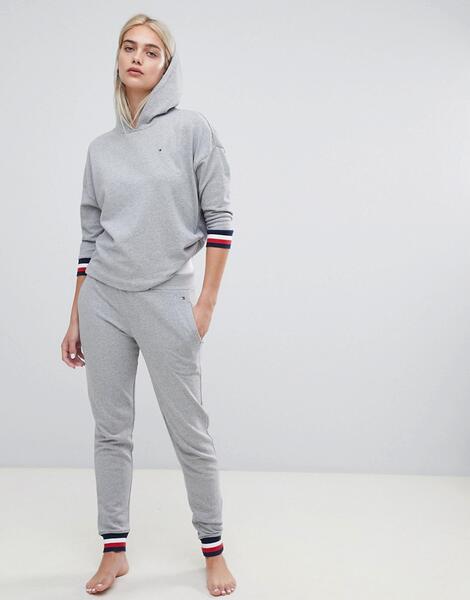 Спортивные штаны с полосками Tommy Hilfiger Eco Fresh Modern - Серый 1280234