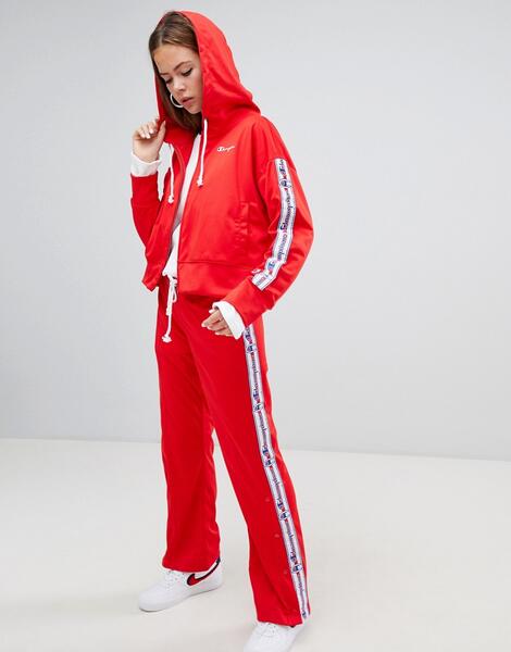 Комбинируемые спортивные брюки с логотипом Champion - Красный 1300345